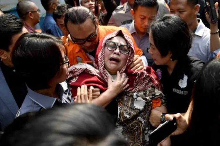 Komedian Tri Retno Prayudati alias Nunung (JPNN/Ricardo)
