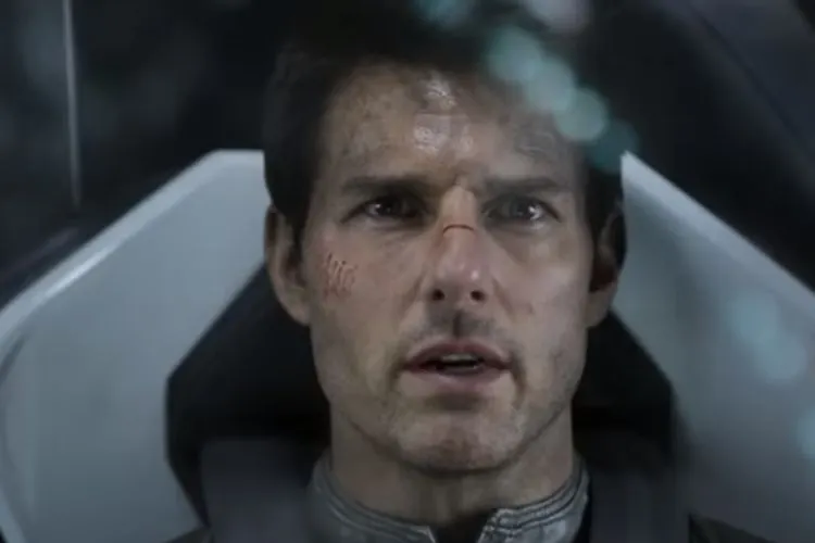 salah satu adegan Ovblivion, film tentang perang di luar planet Bumi yang dibintangi Tom Cruise/ Youtube