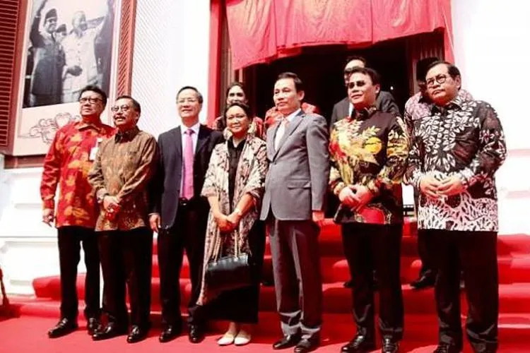 Pembukaan peringatan 60 tahun saling kunjung Presiden Soekarno dan Presiden Ho Chi Minh pada 1959 di Gedung Arsip Nasional, Jakarta/Antara
