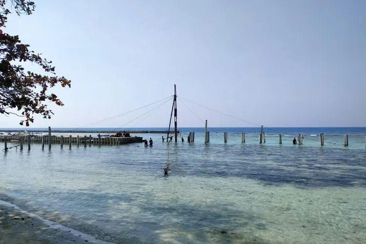 Proses pembangunan Jembatan Panah Asmara/pulauseribu.jakarta.go.id