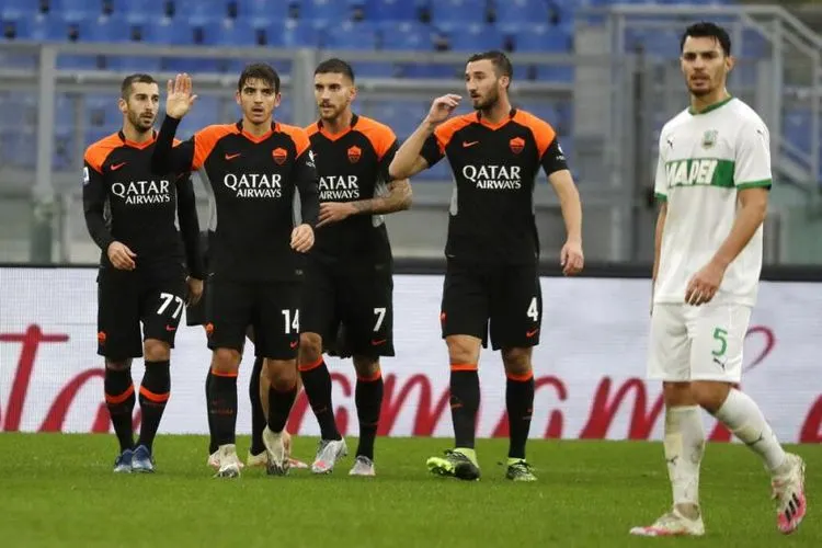 AS Roma bersiap main tandang kontra tuan rumah CSKA Sofia di ajang Liga Europa Grup A, Jumat (11/12/2020) pukul 00.55 WIB.  (AP Photo/Andrew Medichini)