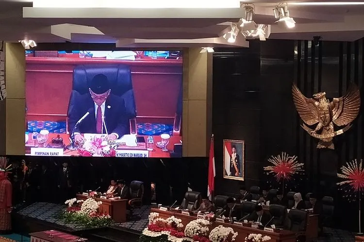 ilustrasi sidang paripurna DPRD DKI Jakarta. (Ayojakarta/Khoirur Rozi)