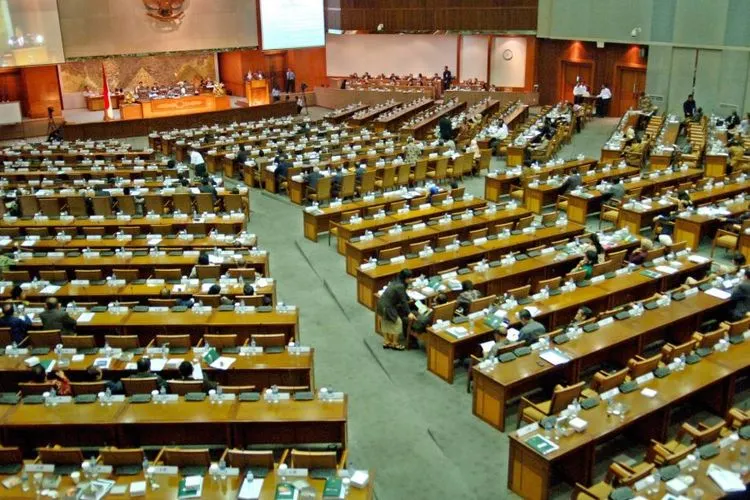 Suasana sidang paripurna DPR RI, di Gedung DPR, Jakarta Pusat/Antara