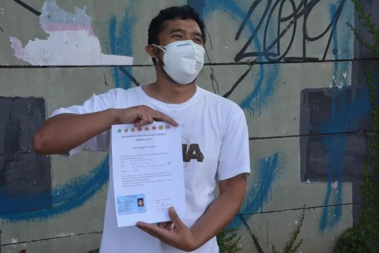 Pasien sembuh corona yang dirawat di RSD Wisma Atlet dinyatakan sembuh dan diperbolehkan pulang.Total pasien yang masih rawat inap di RSD Wisma Atlet 963 orang (Foto: Pendam Jaya)