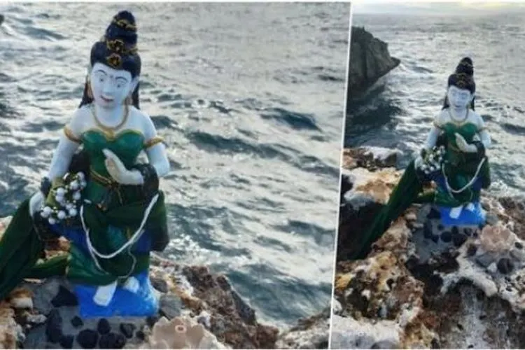 Patung Mirip Nyi Roro Kidul. (Foto: Istimewa)