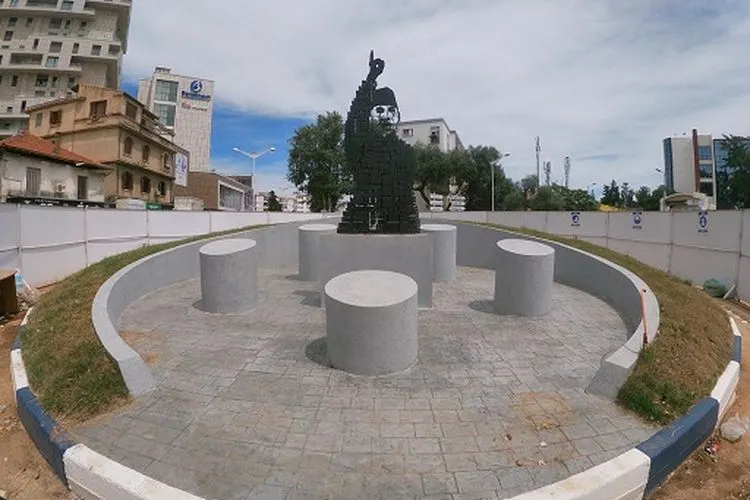 Patung Bung Karno di Aljazair. (dok)