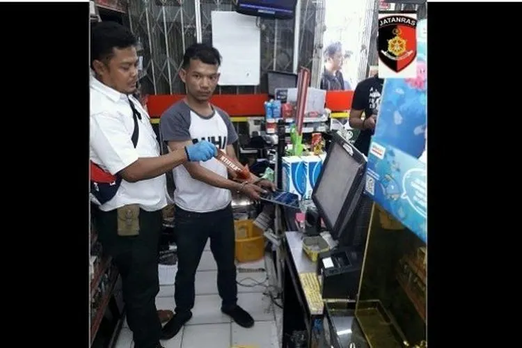 [Ilustrasi] pelaku pembobolan minimarket di Jakarta Utara. (Dok. Kepolisian)