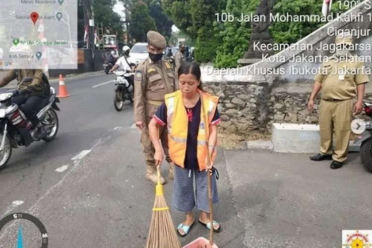 ilustrasi pelanggar protokol kesehatan/ SatpolPP DKI Jakarta