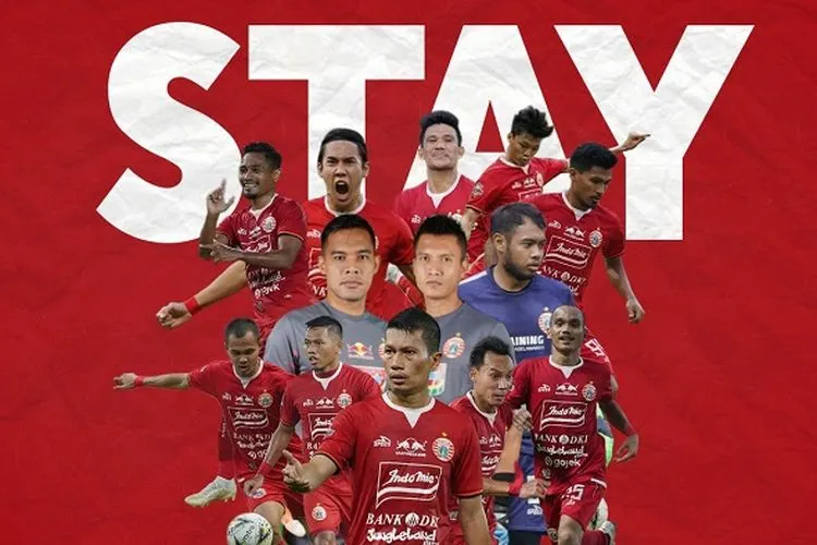 13 pemain Persija dapat perpanjangan kontrak (Persija.id)