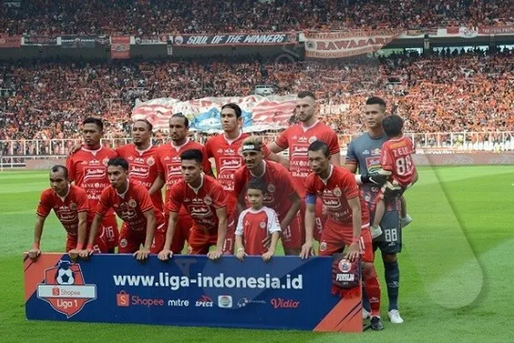 Para pemain Persija Jakarta musim Liga 1 2019/Ayojakarta.com-Hendy Dinata