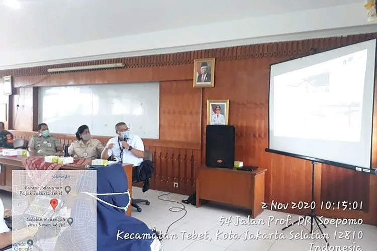 Sosialisasi penataan Stasiun Tebet oleh Kecamatan Tebet dan PT MRT Jakarta terkait penataan Stasun Tebet/dok: selatan.jakarta.go.id