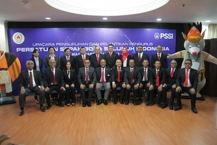 Pengurus PSSI masa bakti 2019-2023. (PSSI.org)