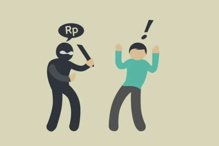 Ilustrasi penodongan (merdeka.com)