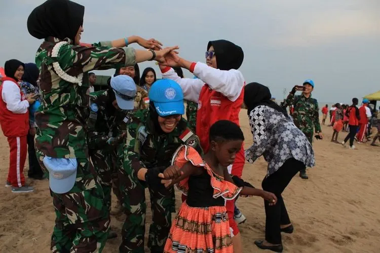 (Papen Satgas TNI Konga XXXIX-B/RDB Monusco, Lettu Laut (KH/W) Lilia Budiyanti)