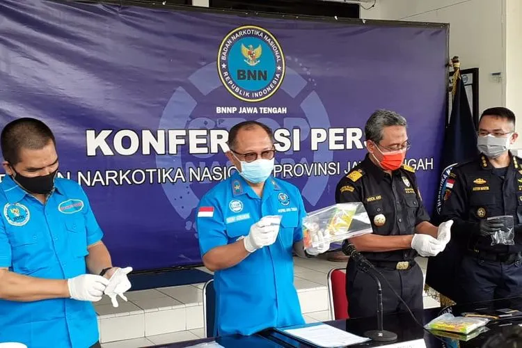 BNNP Jateng saat gelar konferensi pers (ayosemarang.com/Vedyana)