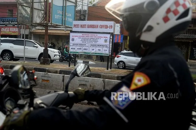 ilustrasi peti jenazah korban corona/ Republika