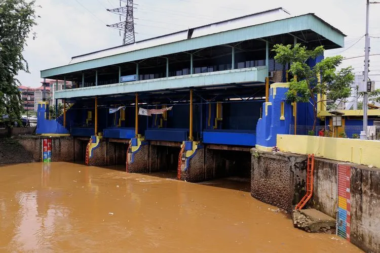 Pintu Air Karet, Tanah Abang, Jakarta Pusat. (Kompas.com /Garry Andrew Lotulung)