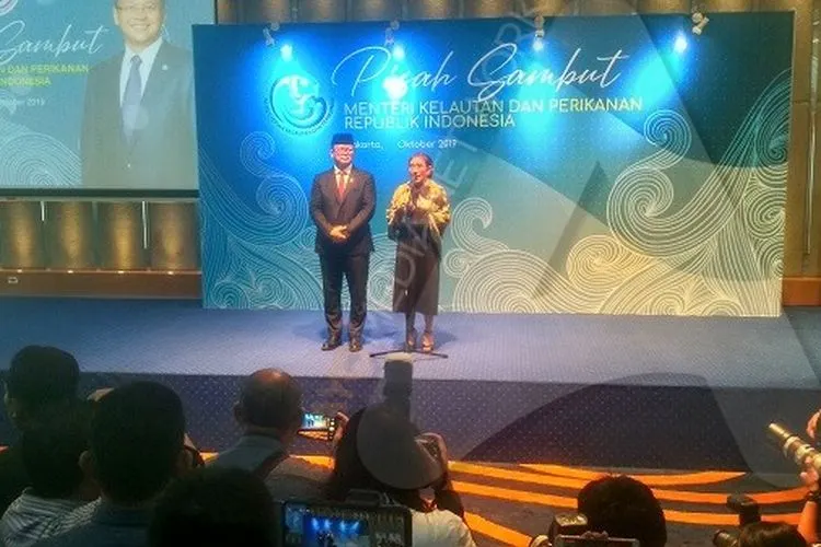 Pisah Sambut Menteri KKP dari Susi Pudjiastuti kepada Edhy Prabowo/Ayojakarta.com