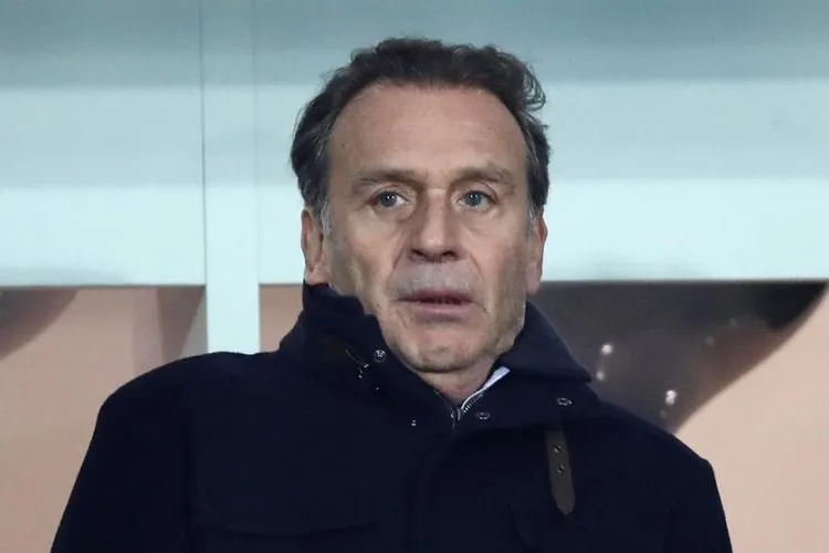 Presiden Brescia Massimo Cellino. Foto: EPA-EFE/SIMONE VENEZIA