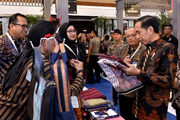 Presiden Joko Widodo buka Pameran Karya Kreatif Indonesia 2019/Istimewa