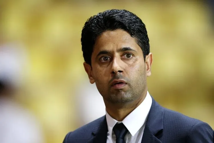 Presiden PSG, Nasser Al-Khelaïfi. Foto: EPA/Sebastien Nogier