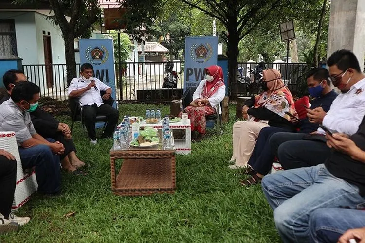 Sekda Kota Bogor berkunjung ke markas PWI/ dok
