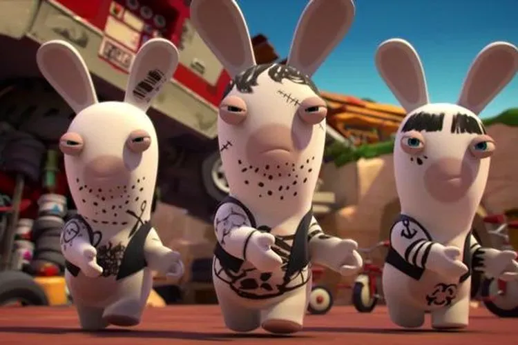 Tayangan kartun kartun Rabbids Invasion/Nickelodeon