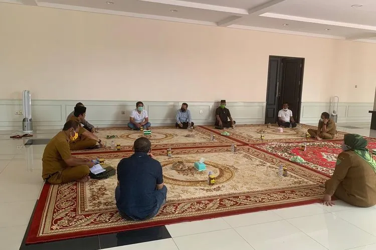 Pertemuan di kediaman Ketua Umum Badan Pengurus Pusat Himpunan Pengusaha Muda Indonesia (BPP Hipmi) Mardani H Maming Jalan Manggis, Batulicin, Tanah Bumbu (Media Hipmi)