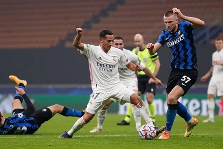 Real Madrid  memenangi duel versus Inter Milan. (Twitter Real Madrid)