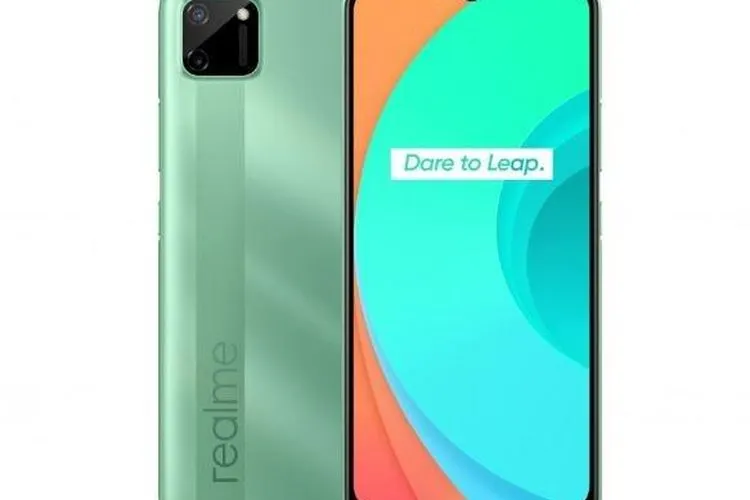 Realme C11 varian warna Mint Green. (Lazada)