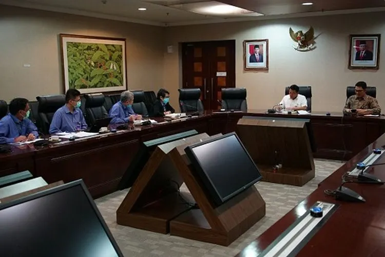 Kepala Staf Kepresidenan, Moeldoko, menerima kedatangan Rektor Ukrida dan Direksi RS Ukrida. (KSP)