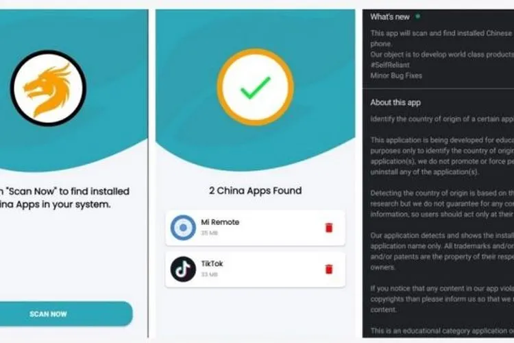 Remove China Apps di Google Play Store yang sudah dihapus. [Phonearena]