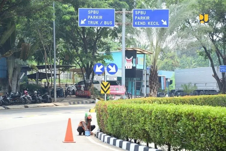 Ilustrasi rest area/Dok. PUPR