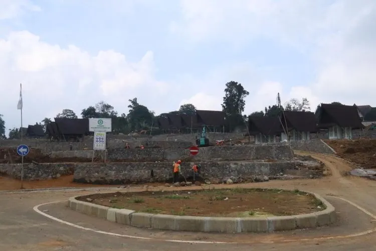 pembangunan rest area Gunung Mas, Cisarua Puncak Bogor ditarget rampung akhir tahun ini / dok