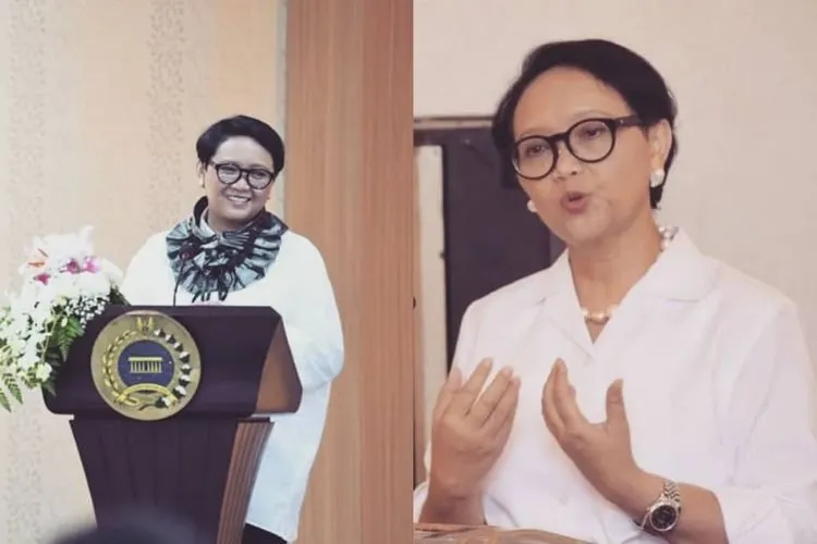 Kolase Menlu Retno/ instagram