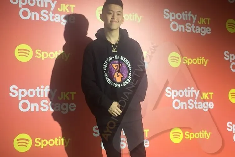 Rich Brian saat media session Spotify on Stage JKT 2019/Ayojakarta.com