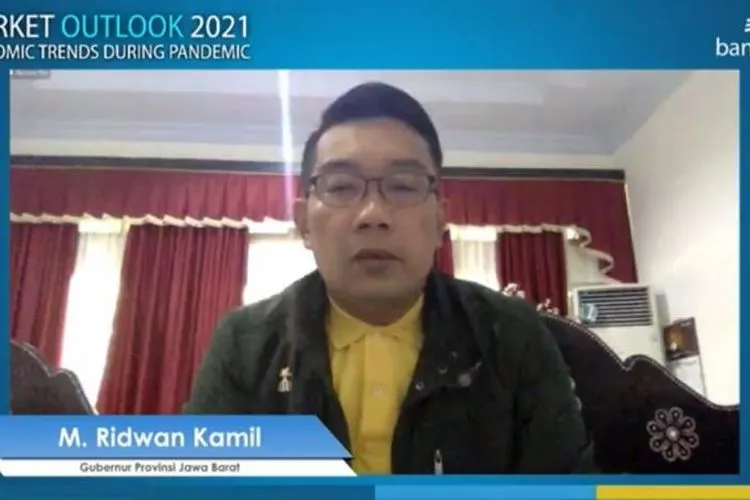 Gubernur Jawa Barat Ridwan Kamil optimis bank bjb terus konsisten tumbuh pada 2021/ istimewa