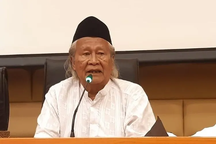Budayawan Ridwan Saidi (Muhajir - Indonesiainside.id)
