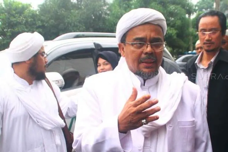 Bekas Ketua FPI Rizieq Shihab/ Suara.com