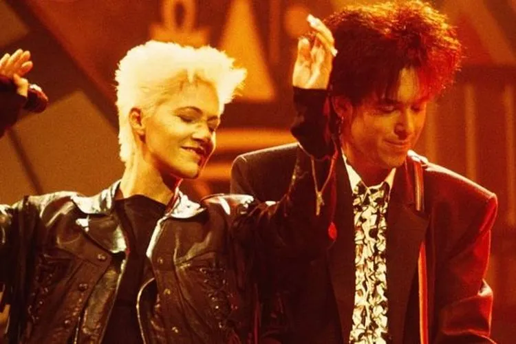 Marie Fredriksson (kiri) dan Per Gessle. (bbc.com/Getty Images)