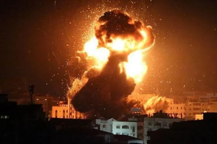 Serangan rudal Israel yang menewaskan Komandan Jihad Islam Baha Abu Al-Atta di Jalur Gaza/Antara