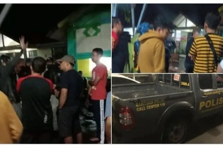 Rumah YouTuber Ferdian Paleka digeruduk warga (Twitter).