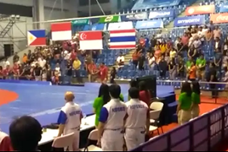 Cabang olah raga sambo sumbang emas untuk Indonesia di SEA Games 2019 (Istimewa)
