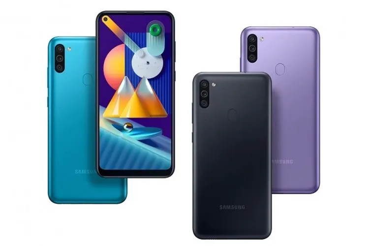 Samsung Galaxy M11. [Suara.com/Tivan Rahmat]