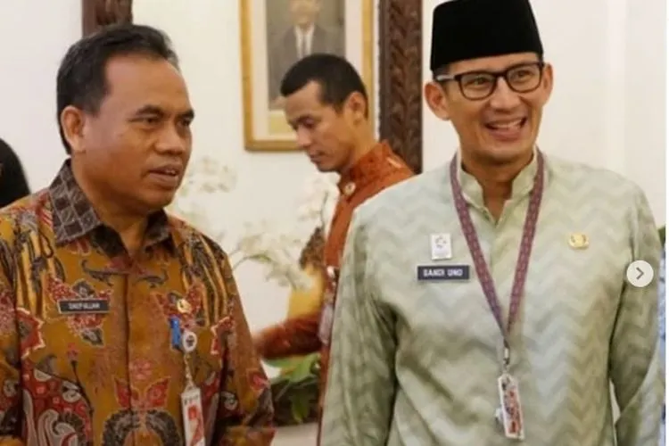Kenangan Sandiaga Uno saat bersama Saefullah/ instagram