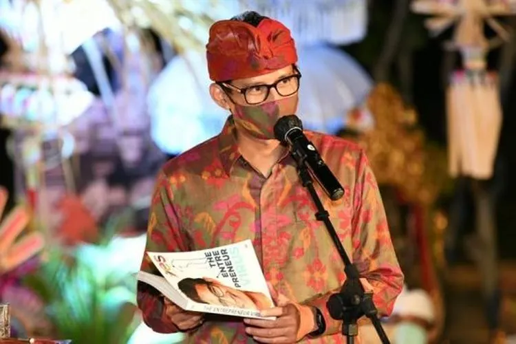 Menteri Pariwisata dan Ekonomi Kreatif, Sandiaga Uno.