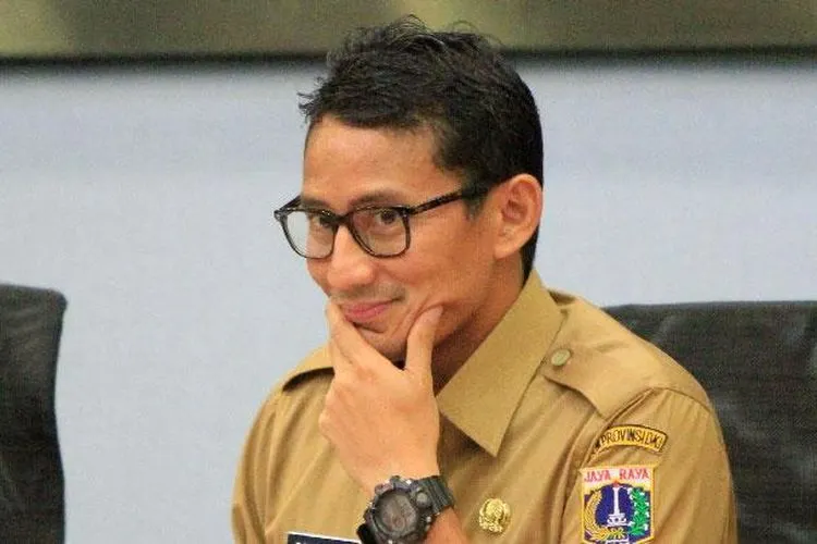 Sandiaga Uno saat masih menjabat Wakil Gubernur DKI Jakarta (Tempo/Subekti)