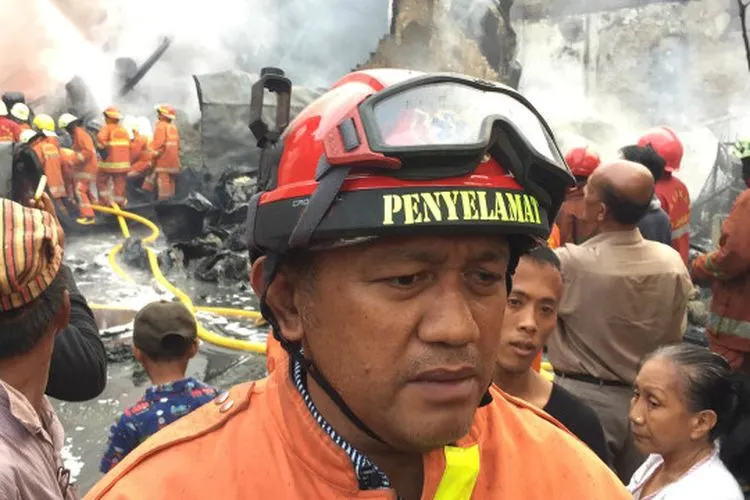 Kepala Dinas Gulkarmat DKI Jakarta,Satriadi Gunawan. (Kumparan/Fachrul Irwinsyah)