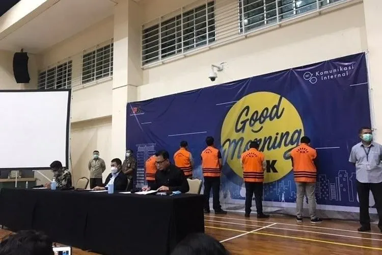 Konferensi pers Komisi Pemberantasan Korupsi (KPK) atas penetapan tersangka Menteri Kelautan dan Perikanan (KKP) Edhy Prabowo/ayojakarta/istimewa