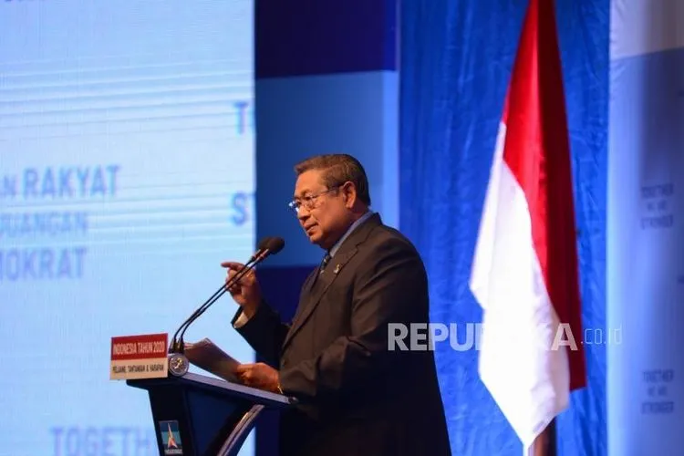 Mantan Presiden RI, ke-6 Susilo Bambang Yudhoyono (SBY) / Republika